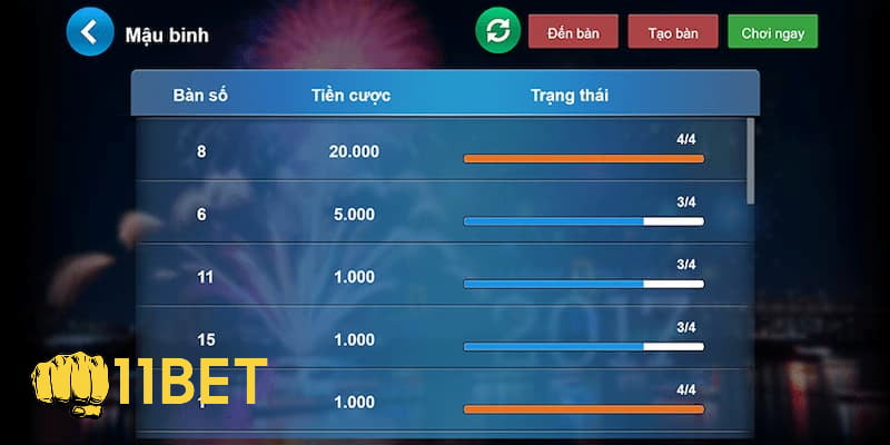 Mậu binh online 11bet